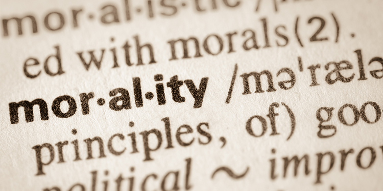 One Morality What I believe series - Why the church needs to engage in morality ...