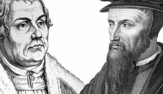 John Calvin and Martin Luther